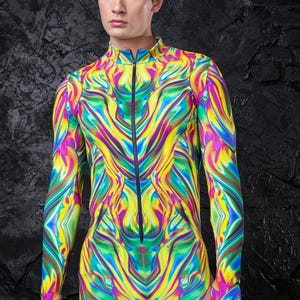 Tuta da uomo, Tuta da uomo, Costume da tuta, Abbigliamento da rave da uomo, Outfit da rave da uomo, Costume da Burning Man, Abbigliamento estetico, Moda maschile