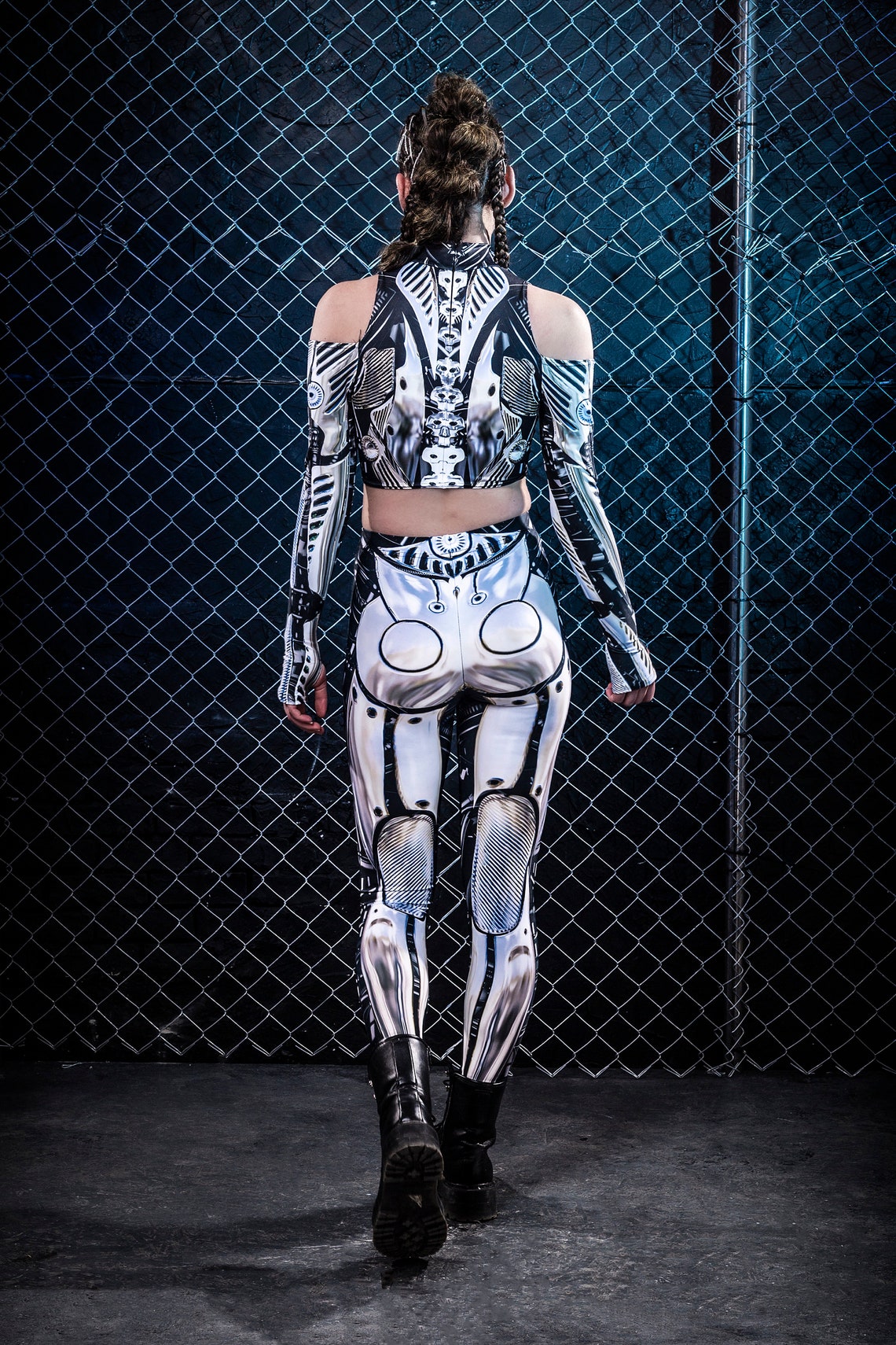 Robot Leggings Robot Top Robot Costume Steampunk Costumes - Etsy