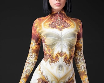 Rave Costume For Women, Festival Bodysuit Women, Rave Catsuit, Festival Clothing, Rave Clothing, Burning Man Clothing Women, Rave Bodysuit