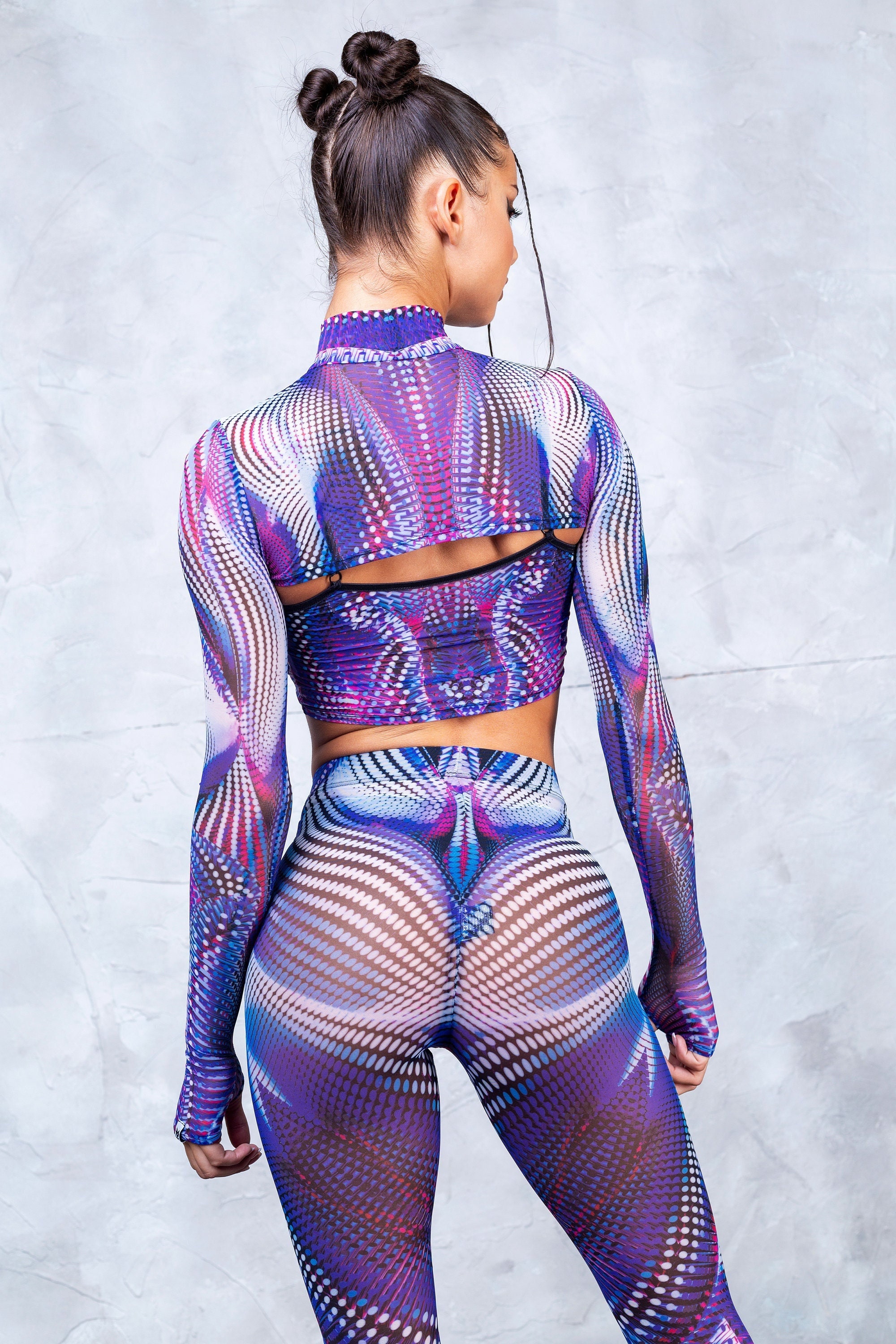 Leggings transparents pour femme Leggings transparents Leggings Rave sexy Leggings psychedeliques Leggings sexy en resille Ensemble de tenue en resille Etsy Canada