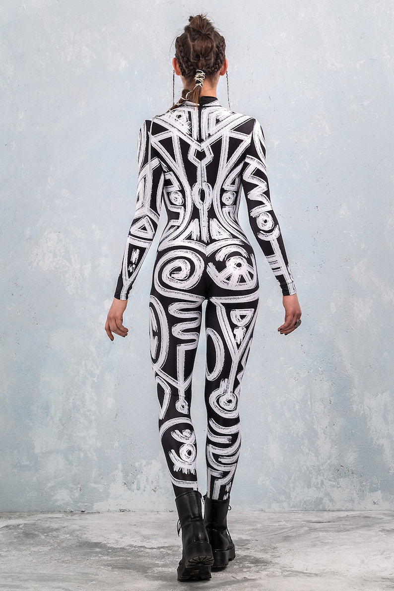 Rave Bodysuit Festival Bodysuit Rave Outfit Rave Clothing Etsy