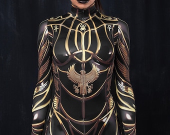 Egyptian Goddess Costume, Egyptian Costume, Egyptian Princess Costume, Cleopatra Inspired Costume, Pharaoh Costume, Adult Festival Costume