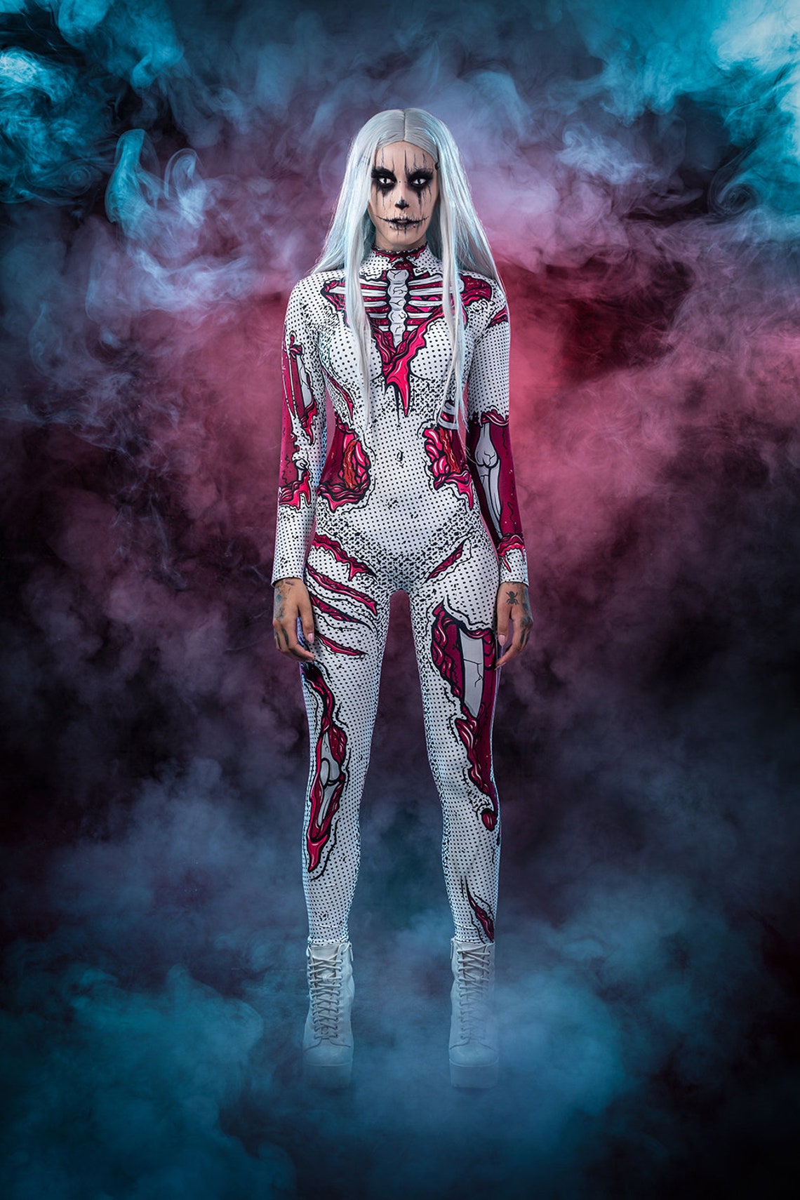 Zombie Costume Women Zombie Costume Adult Post Apocalyptic Etsy