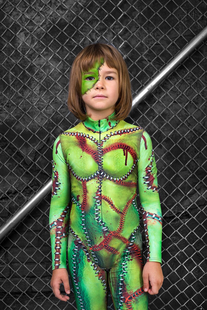Zombie Halloween Costumes for Girls Kids Halloween Costume Etsy