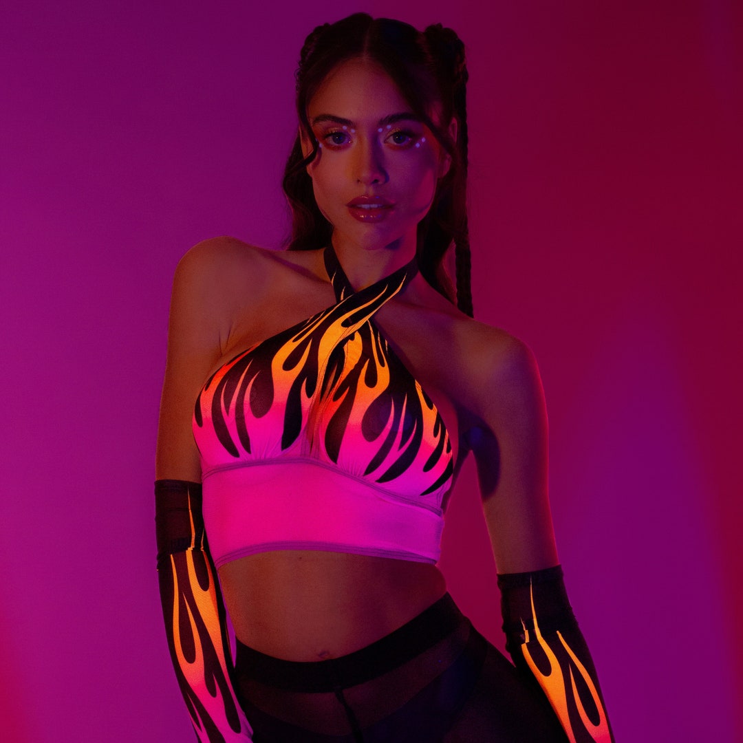 Oasis Mesh Rave Top