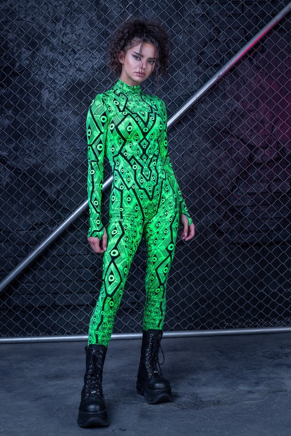 UV Blacklight Costume Halloween Costumes Halloween Adult Etsy