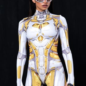 Robot Costume Women, Cyborg Costume Women, Halloween Costumes Women, Halloween Adult Costume, Halloween Costume, Womens Halloween Costumes