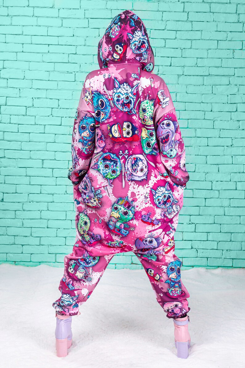 pink pajama outfit