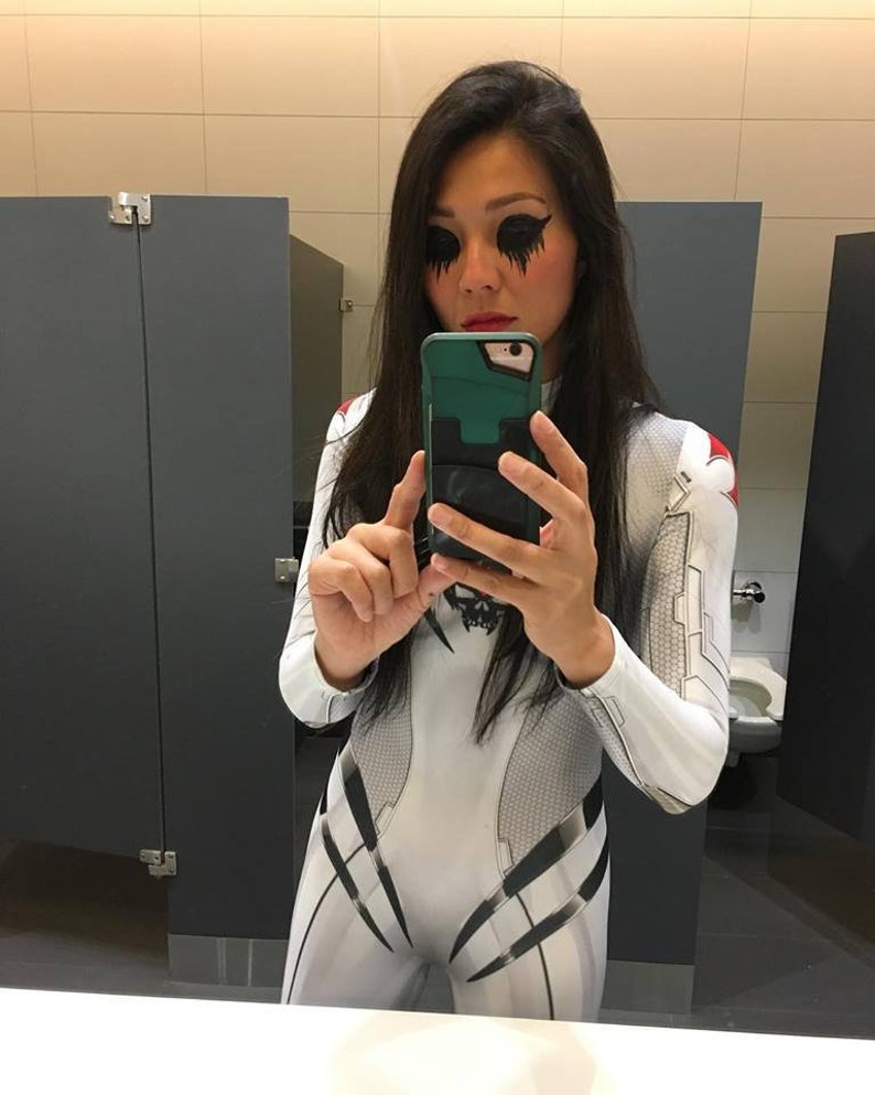White Widow Assassin Costume
