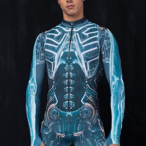 Mens Halloween Costumes, Male Halloween Costumes, Cyborg Costume Men, Cyber Costume For Men, Halloween Adult Costume, Best Halloween Costume