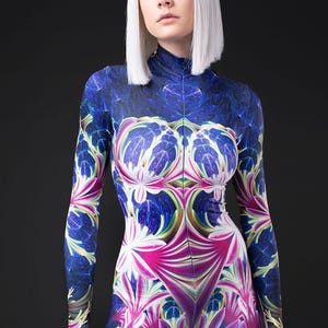 Rave Bodysuit For Women, Festival Costume Women, Rave Catsuit, Festival Clothing, Rave Clothing, Burning Man Clothing Women, Rave Bodysuit