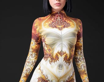 Rave Costume For Women, Festival Bodysuit Women, Rave Catsuit, Festival Clothing, Rave Clothing, Burning Man Clothing Women, Rave Bodysuit