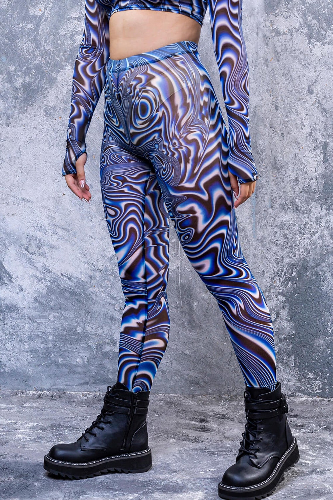 Sexy Rave Leggings Rave Pants Woman Mesh Leggings See Etsy UK