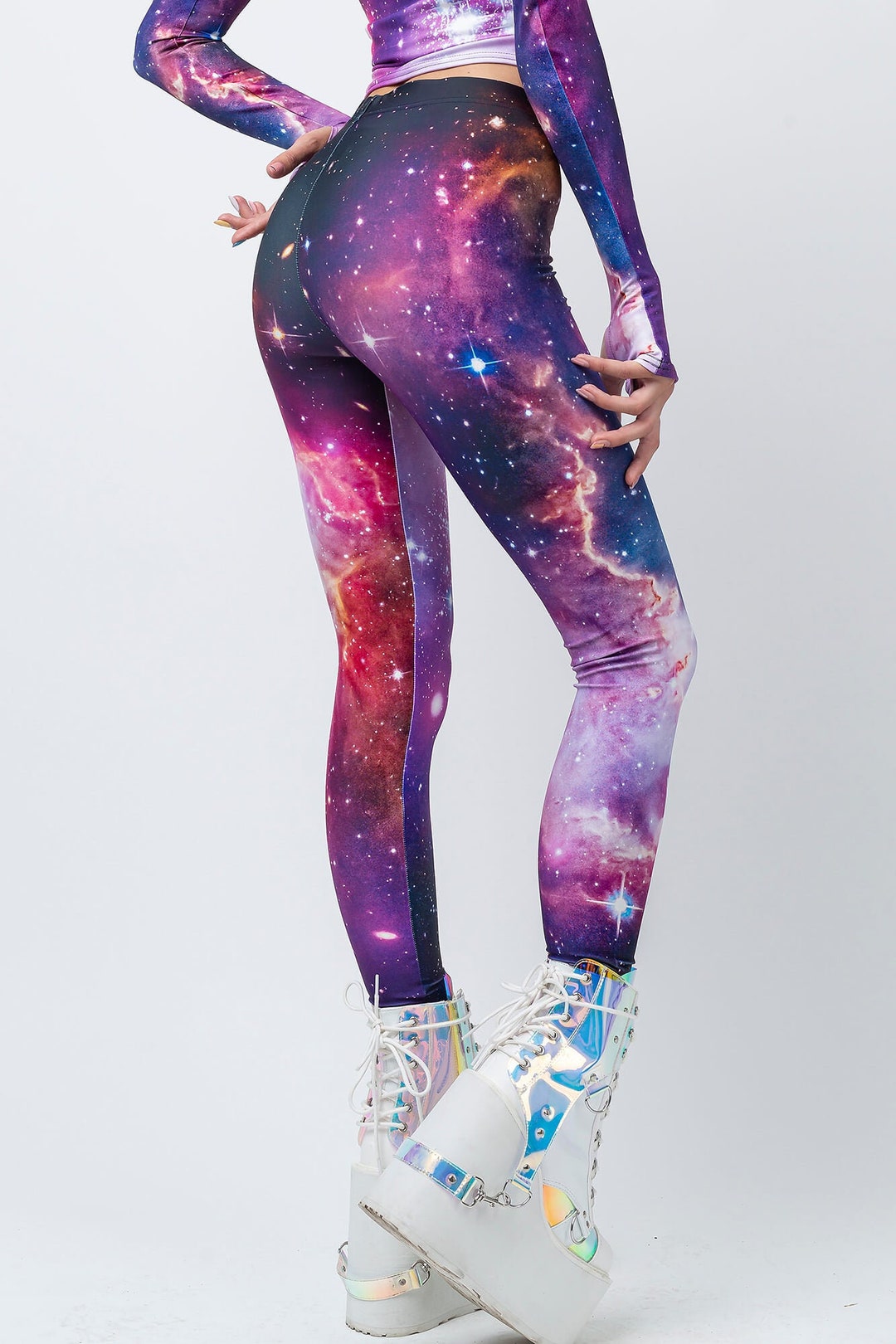 Galaxy workout leggings sales