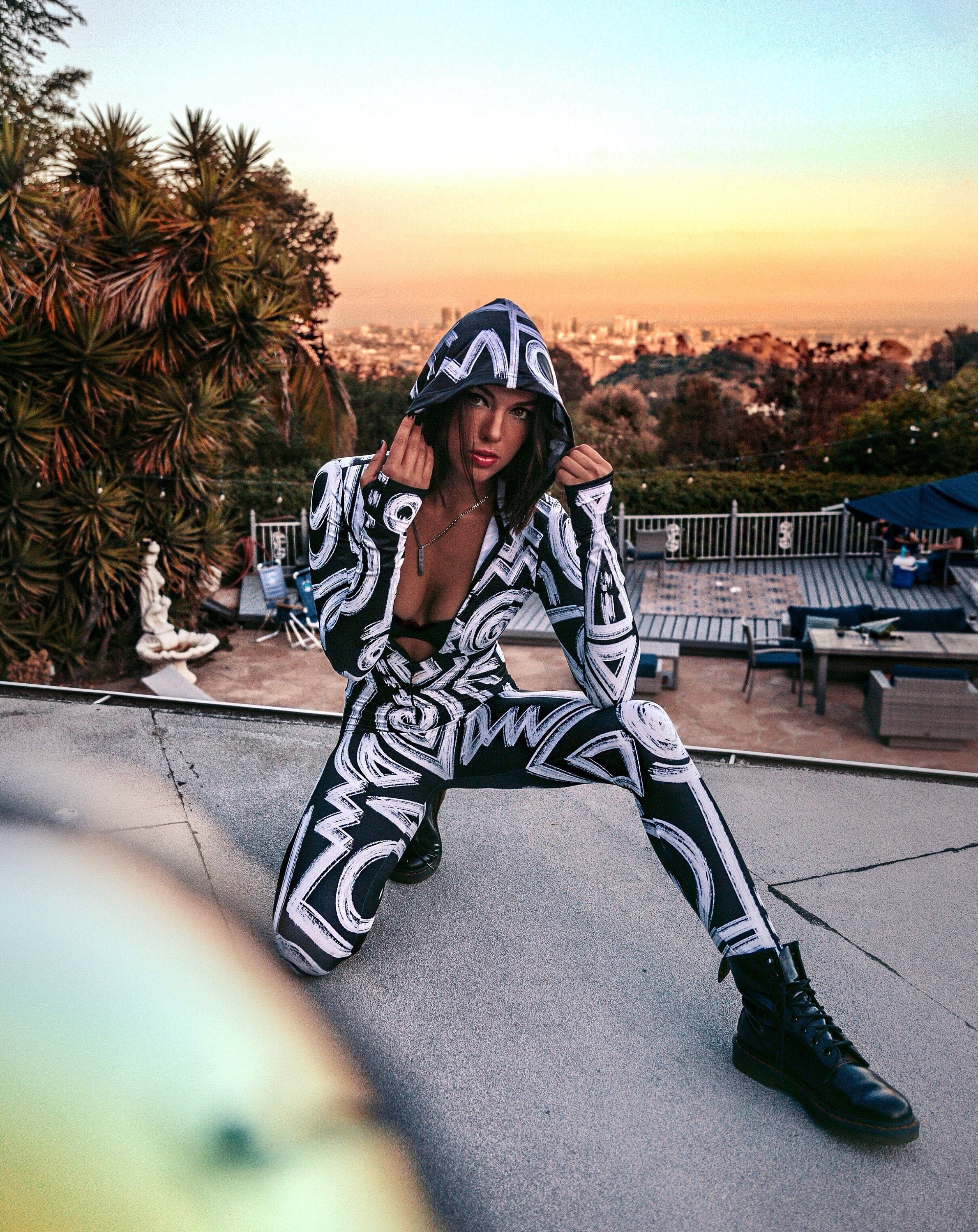 black rave bodysuit Cinosural International School
