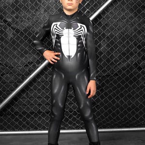Boy&#39;s Venom Spiderman Costume, Boys Halloween Costume, Kids Halloween Costume, Toddler Halloween Costume, Venom Costume Boys, Kids Costume