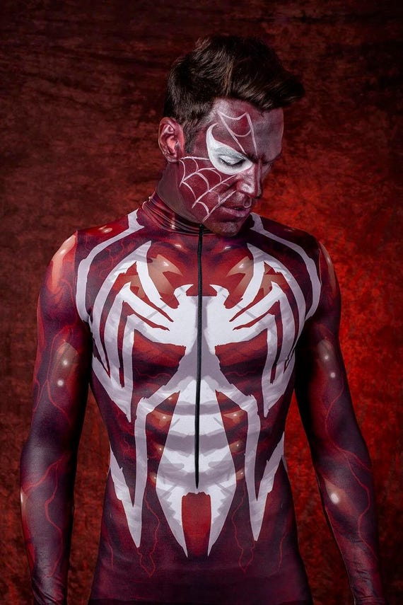 Spiderman Costume Men, Spiderman Cosplay Men, Venom Cosplay Costume for Men, Superhero Costume Man, Spider Man Costume, Venom Costume Man
