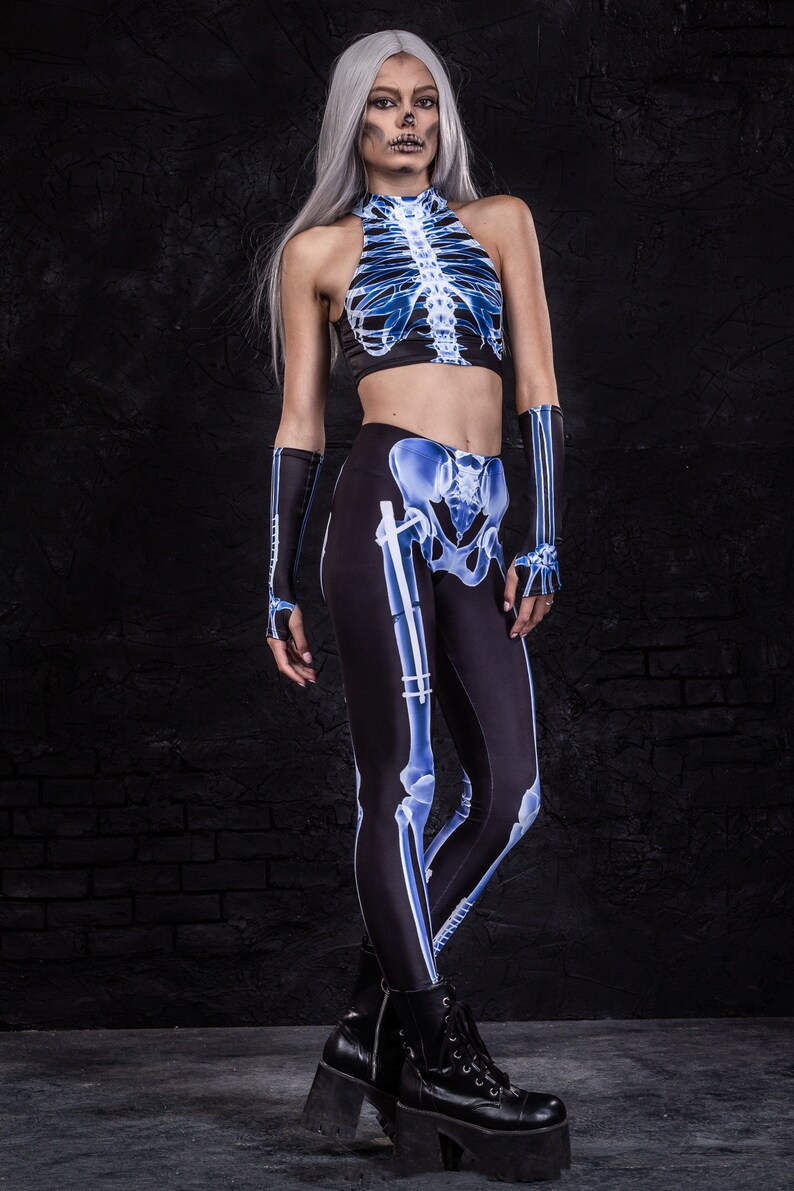 glow in the dark skeleton costume glow in the dark skeleton costume