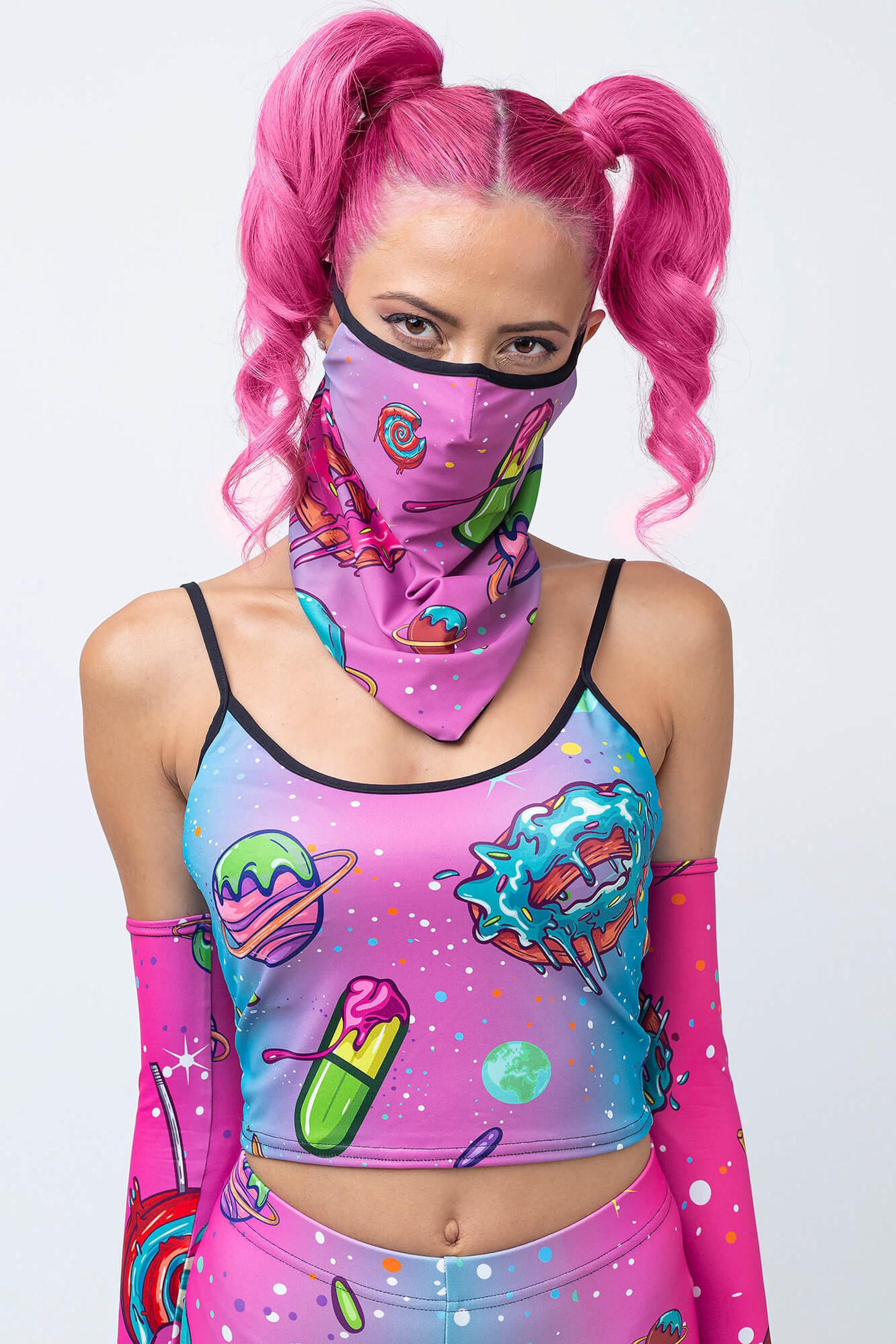 Bandana Face Mask With Ear Loops Reusable Bandana Mask Etsy