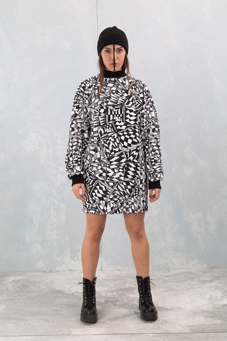 black pullover outfit