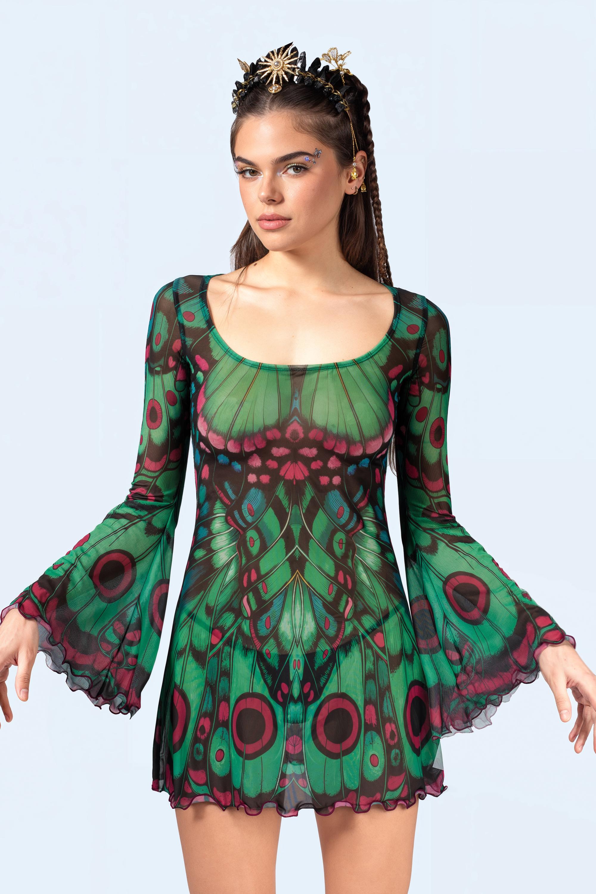 mesh mini dress festival Festival Flair: Boho Festival Outfits & Styles for Women