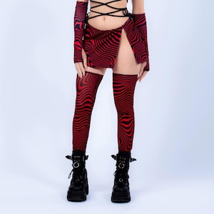 Women&#39;s Leg Warmers, Rave Outfit Woman, Psychedelic Clothing Woman, Rave Leg Sleeves, Festival Outfit, Rave Clothes, Festival Leg Sleeves