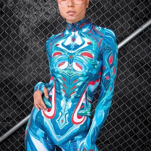 Alien Costume Women, Cyborg Costume Women, Halloween Costumes Women, Halloween Adult Costume, Halloween Costume, Womens Halloween Costumes
