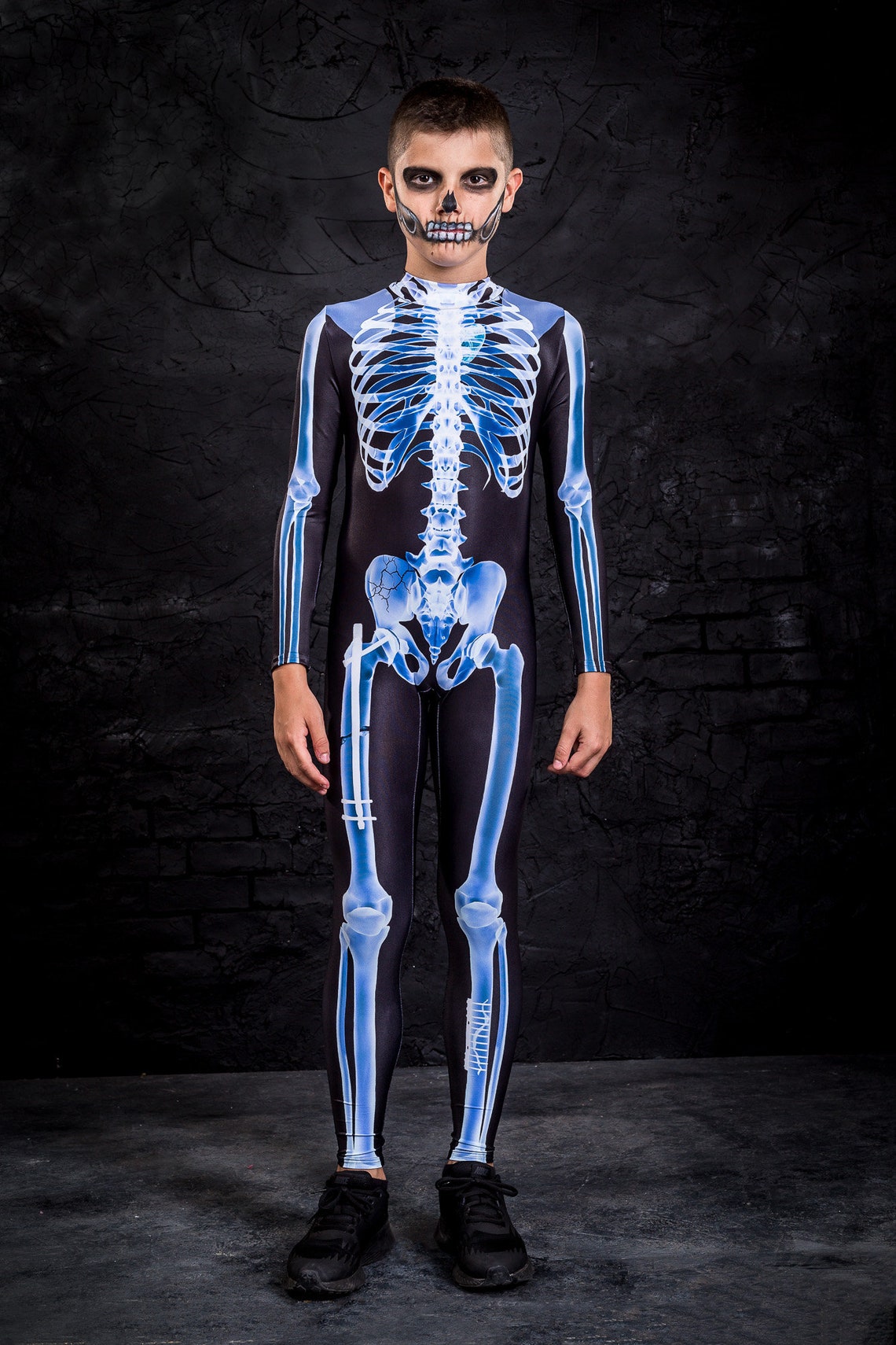 Boys Halloween Costume Kids Halloween Costume Boys Skeleton - Etsy