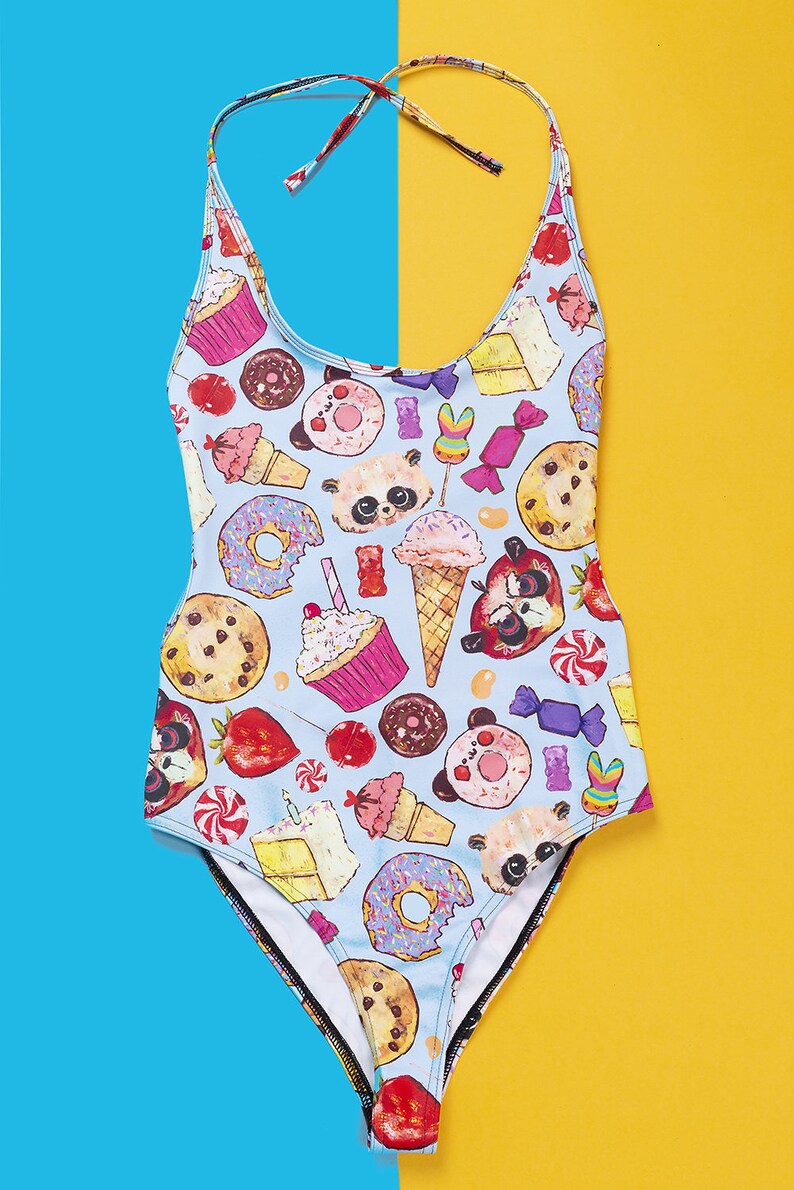 Funny Swimsuit Crazy Swimsuit Gift For Best Friend Gift for Etsy España