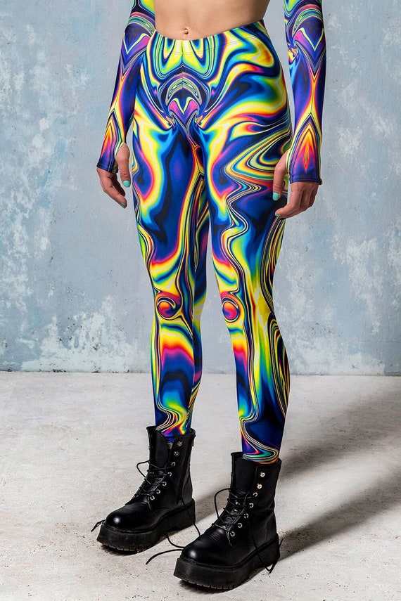 Psychedelic Clothing, Psychedelic Leggings, Trippy Leggings, Psychedelic  Clothes, Psy Trance Goa, Futuristic Clothing, Festival Clothing -   Canada