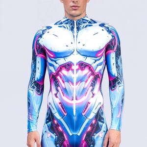 Halloween-Kostüme für Männer, Ghost In the Shell Kostüm, Herren Cosplay Kostüm, Herren Superhelden Kostüm, Kostüm Mann, Cosplay Kleidung Männer