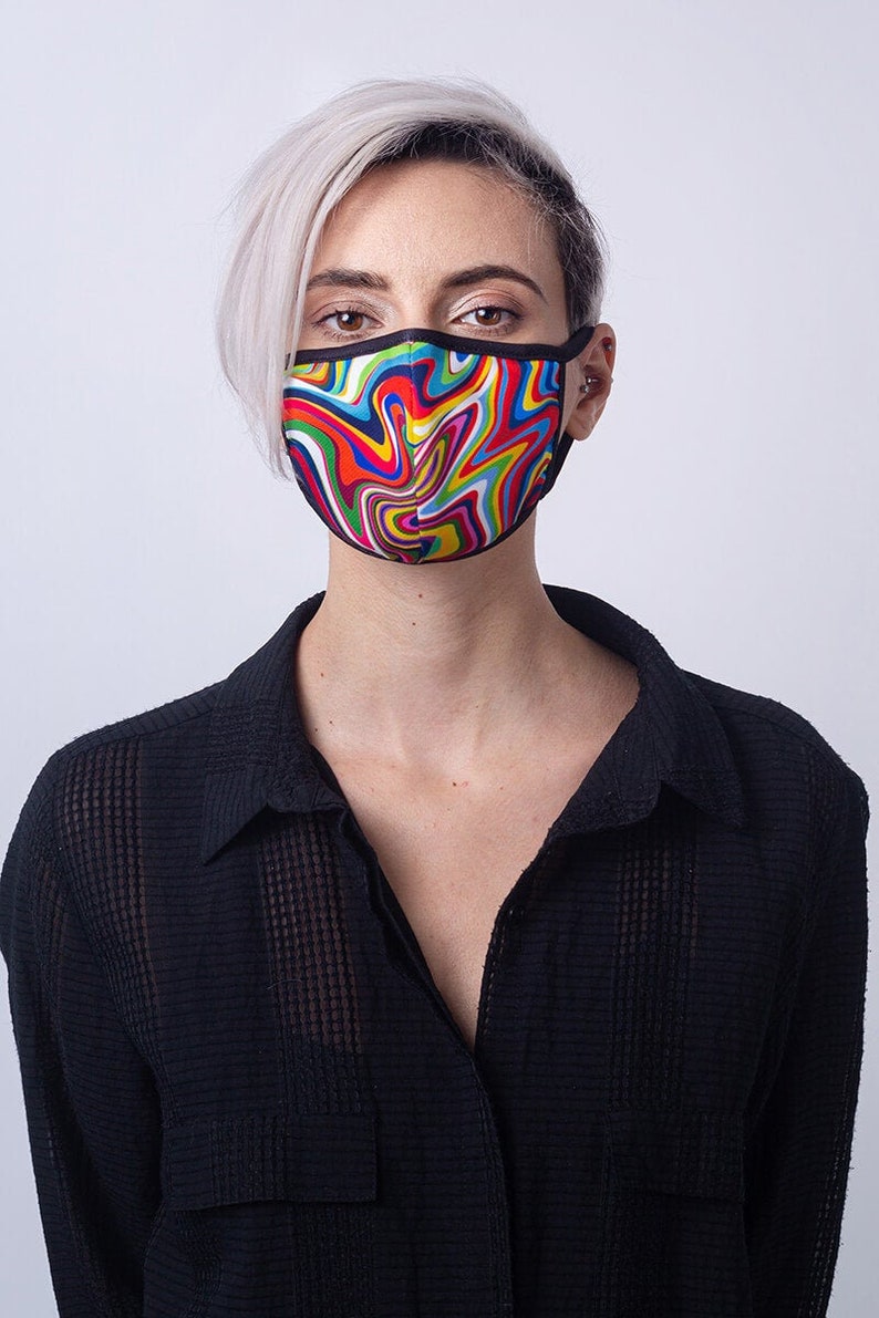 Reuse Face Mask Fashion Face Mask Face Mask Adults Anti Etsy