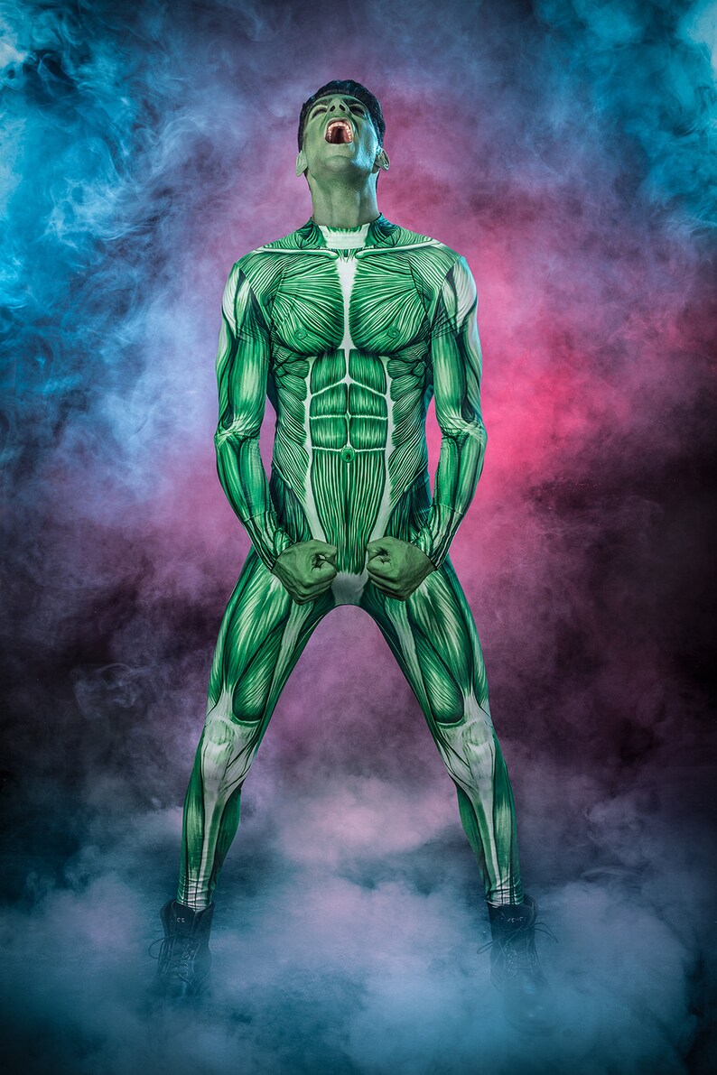 Men/'s Muscle Costume Mens Warrior Costume Superhero Costumes Men Halloween Costume Mens Hulk Costume for Men Mens Zombie Costume
