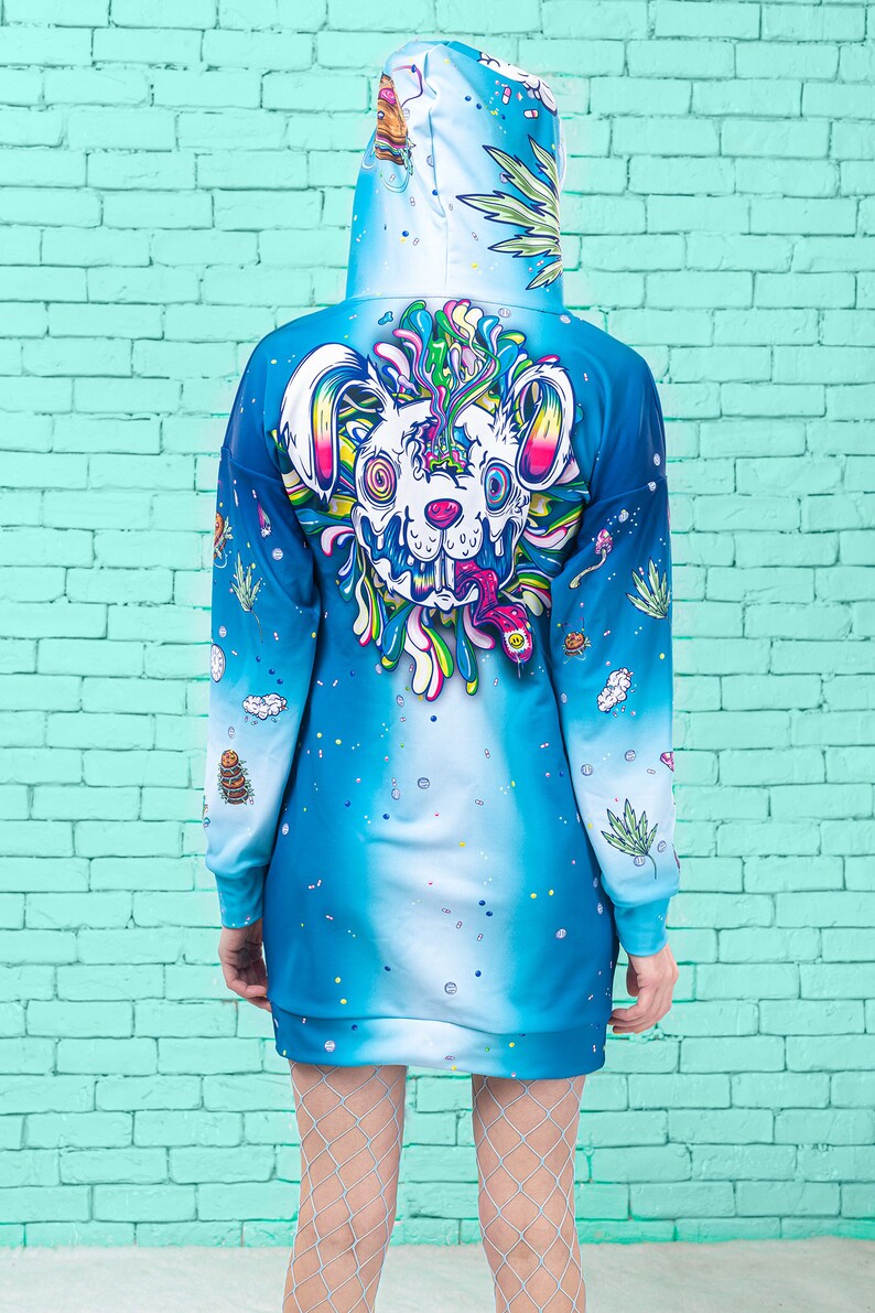 Pastel Goth Clothing Anime Clothing for Women Funny Bunny ...