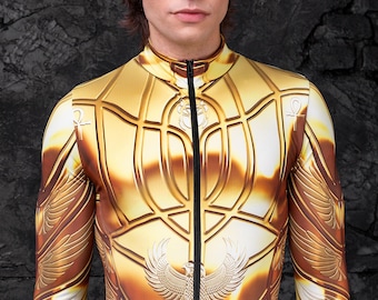 Pharaoh Costume Men, Egyptian God Costume, Egyptian Costume Men, Egyptian Prince Costume, Phoenix Inspired Costume, Adult Halloween Costume
