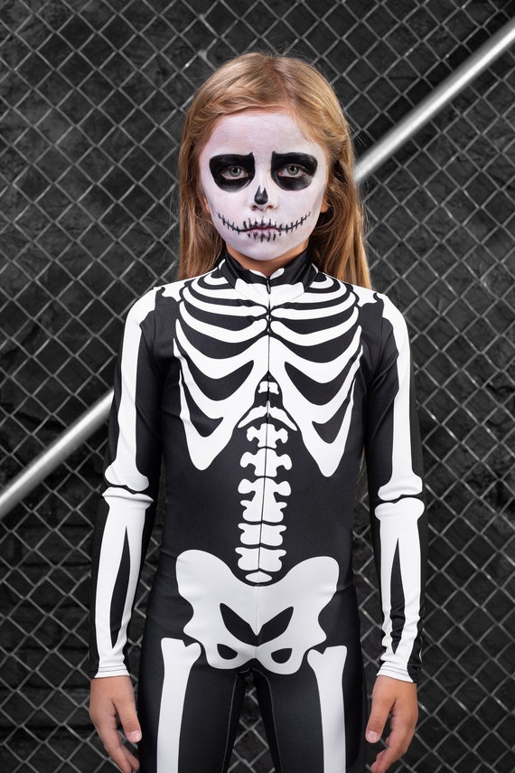 Skeleton Costume T-shirt Tees Costume - Halloween - Horror – Textual Tees