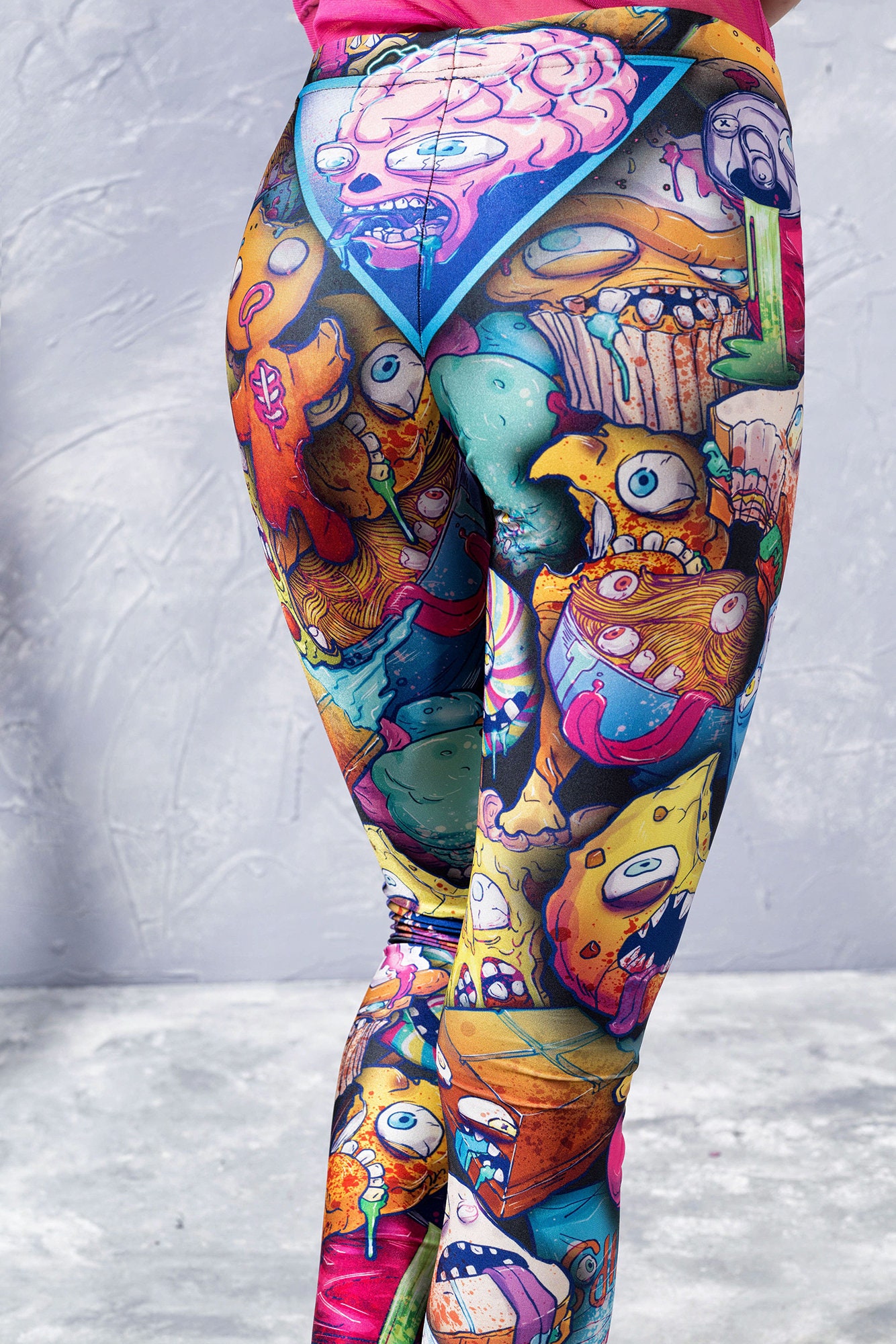 Pastel Goth Cobwebs Tanktop and Leggings main image 0