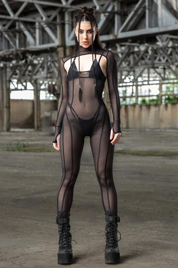 sexy mesh clothing Sexy Black Nude Sheer See Through Mesh Party Mini Dress