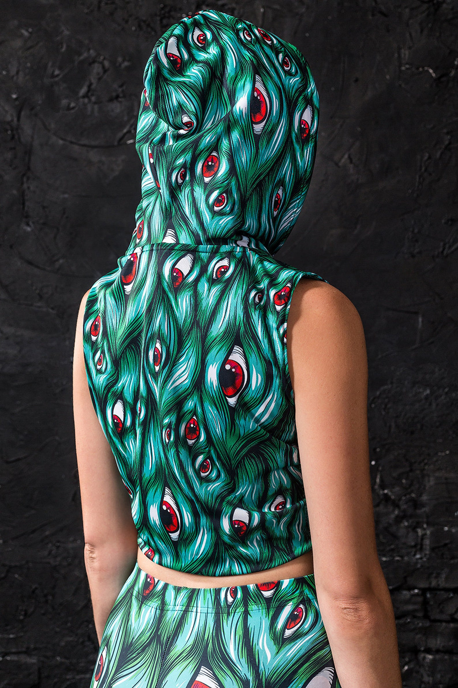 Rave Clothing Rave Crop Top Festival Outfit Rave Top Green Etsy