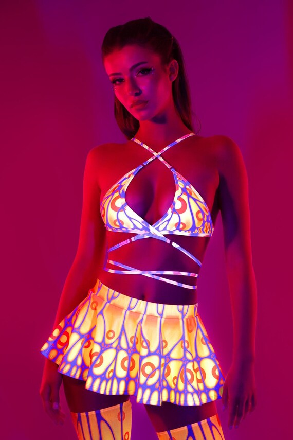 reflective rave top