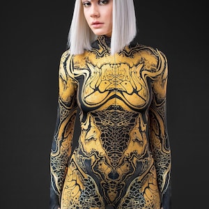 Rave Costume For Women, Festival Costume Women, Rave Catsuit, Festival Clothing, Rave Clothing, Burning Man Clothing Women, Rave Bodysuit