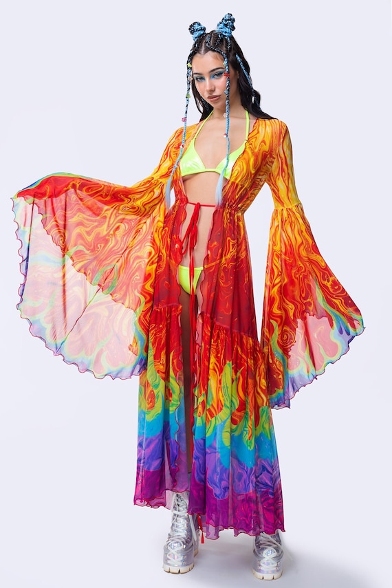sheer mesh dress outfit Palm Paradise Maxi Dress