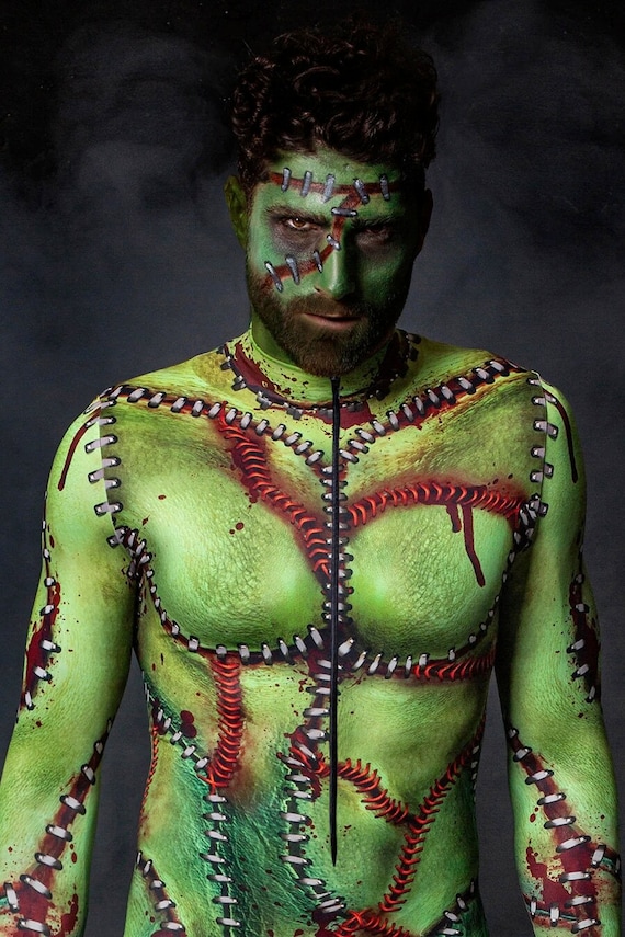 Mens Frankenstein Costume Adult Male Halloween Mens Frankenstein Costume Adult Male Halloween