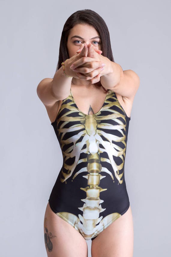 skeleton swimsuit