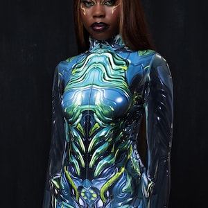 Cyborg Costume Women, Alien Costume Women, Halloween Costumes Women, Halloween Adult Costume, Halloween Costume, Womens Halloween Costumes
