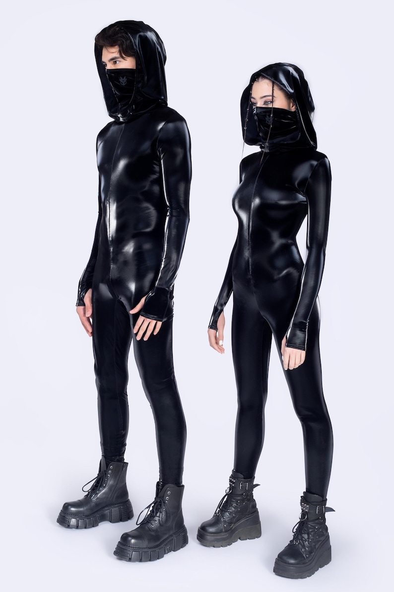 Rave Black Costume for Men, Festival Male Costume, Rave Costume, Male ...