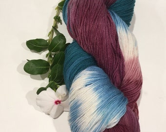 Ocean Depths Hand Dyed Sock Yarn