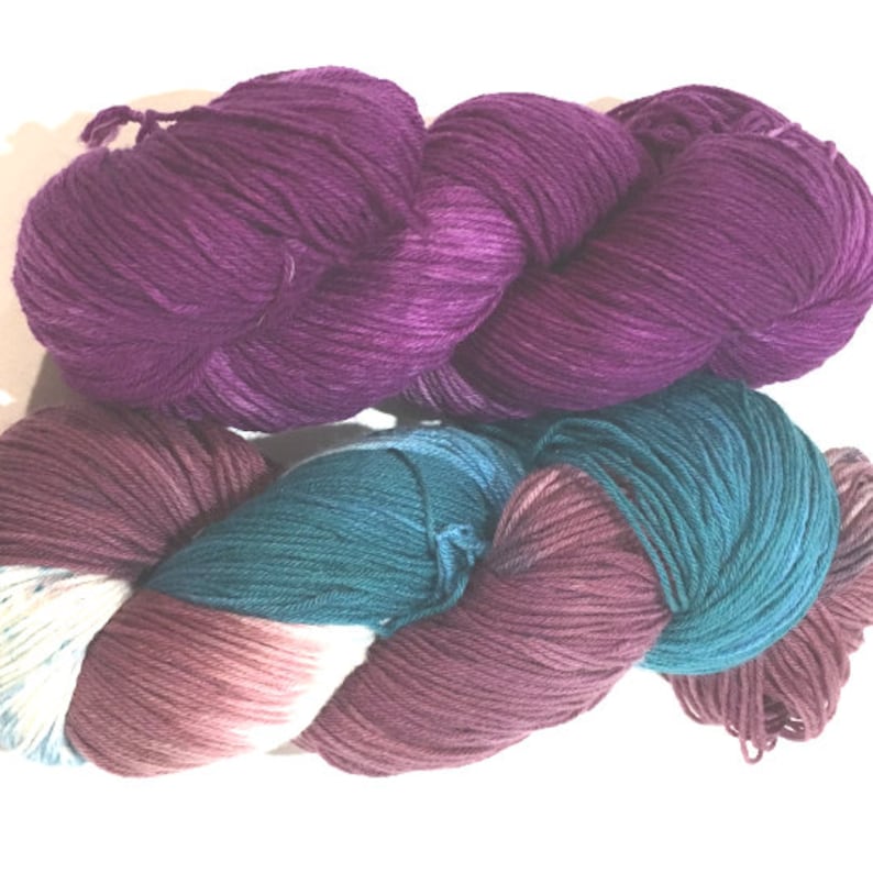 Wet felting Spinning Fiber Hand Dyed Wool Roving Merino and SIlk Ocean Deep Needle Felting