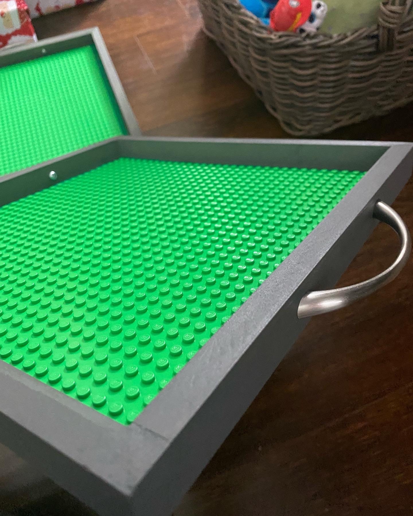 DIY Lego trays  Lego tray, Lego storage, Lego table
