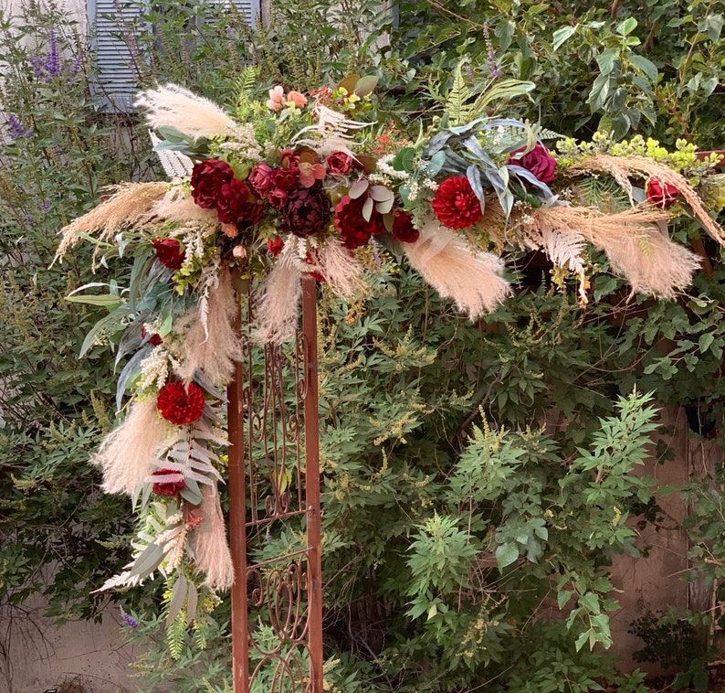 Rent and Return Floral Arch Lgfae Etsy
